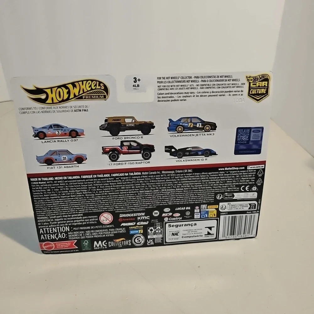 Hot Wheels Premium 2-Pack (2024) Ford Bronco R & '17 Ford F-150 Raptor